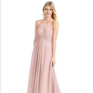 Azazie Ginger Bridesmaid Dress in Dusty Rose - A4